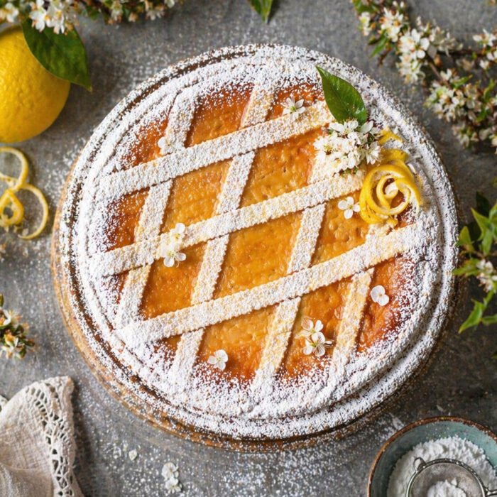 Pastiera di grano - Lamiadolcecostiera.com